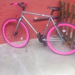 Pink muddyfox bike. Open to exchange for another bike rather a mans bike.