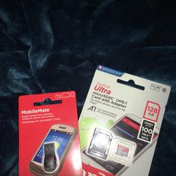 128gb Memory stick 
Mobile mate 
Both brand new, never been used. 
Delivery available depending upon delivery 
Postage available if fee is covered 
Will accept sensible offers
