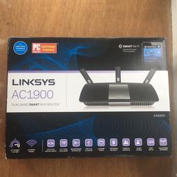 ~ Dual band Smart WiFi router
~ Parts unused - as new - however box has been opened
~ Works with both cable and fibre broadband connections