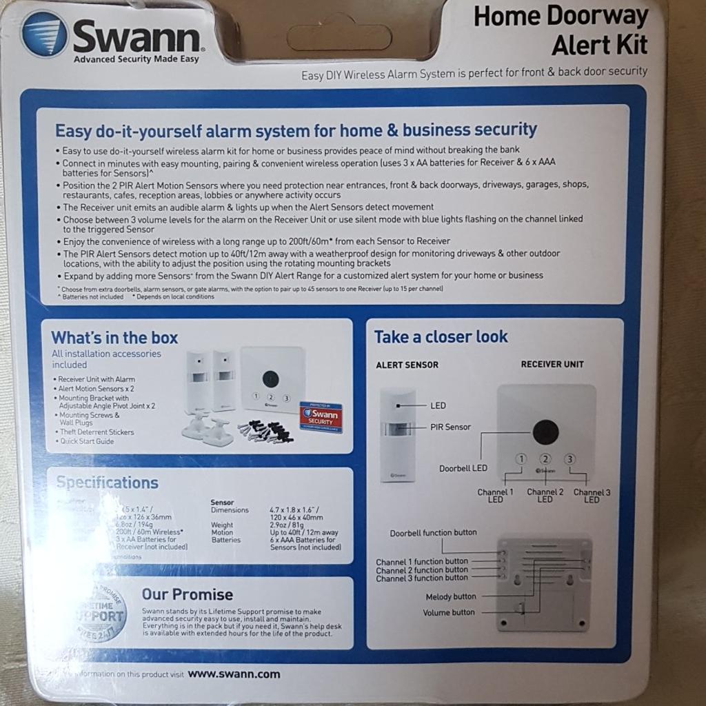 SWAN DIY WIRELESS ALERT in B23 Birmingham für 6,00 £ zum Verkauf