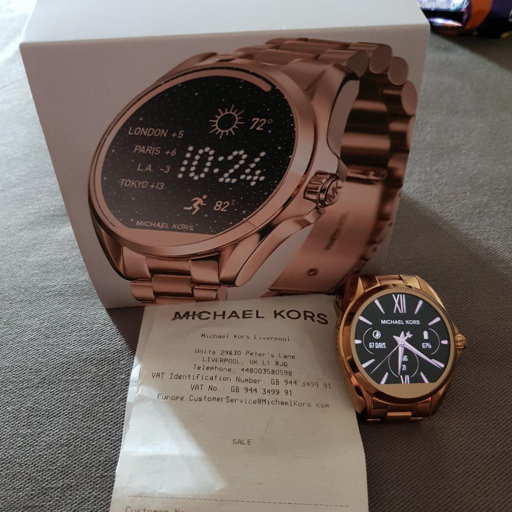 Liverpool smartwatch hotsell michael kors