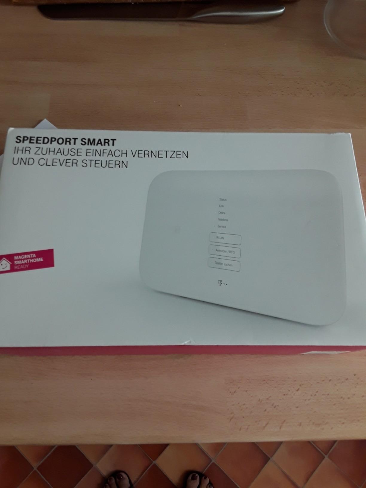 Telekom Speedport Smart 40294918 - Neu mit R in 68163 Mannheim für 129 ...