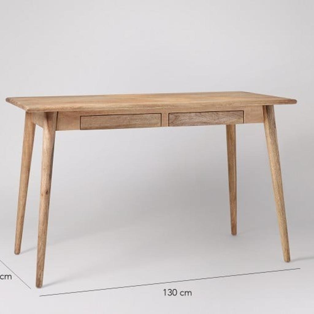 Swoon Ginsberg Scandi Style Desk, Mango Wood in SW1V Westminster for £