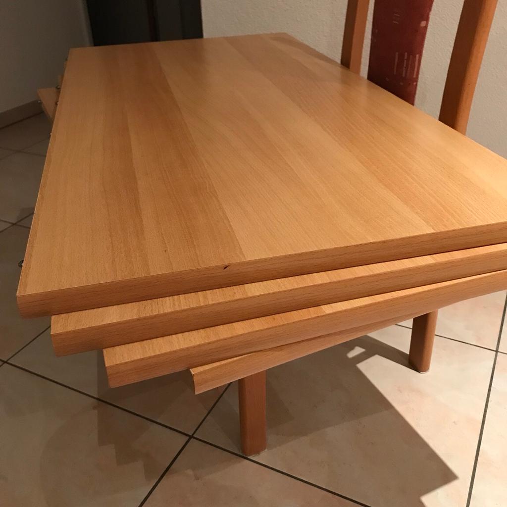 Esstisch ausziehbar (160360cm) und 12 Stühle in 9471 Buchs (SG) für