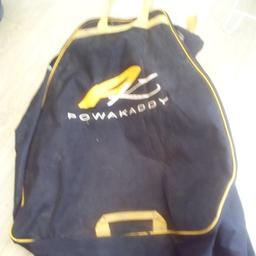 Powakaddy trolley bag no homes . its dusty as you would expect
No offers