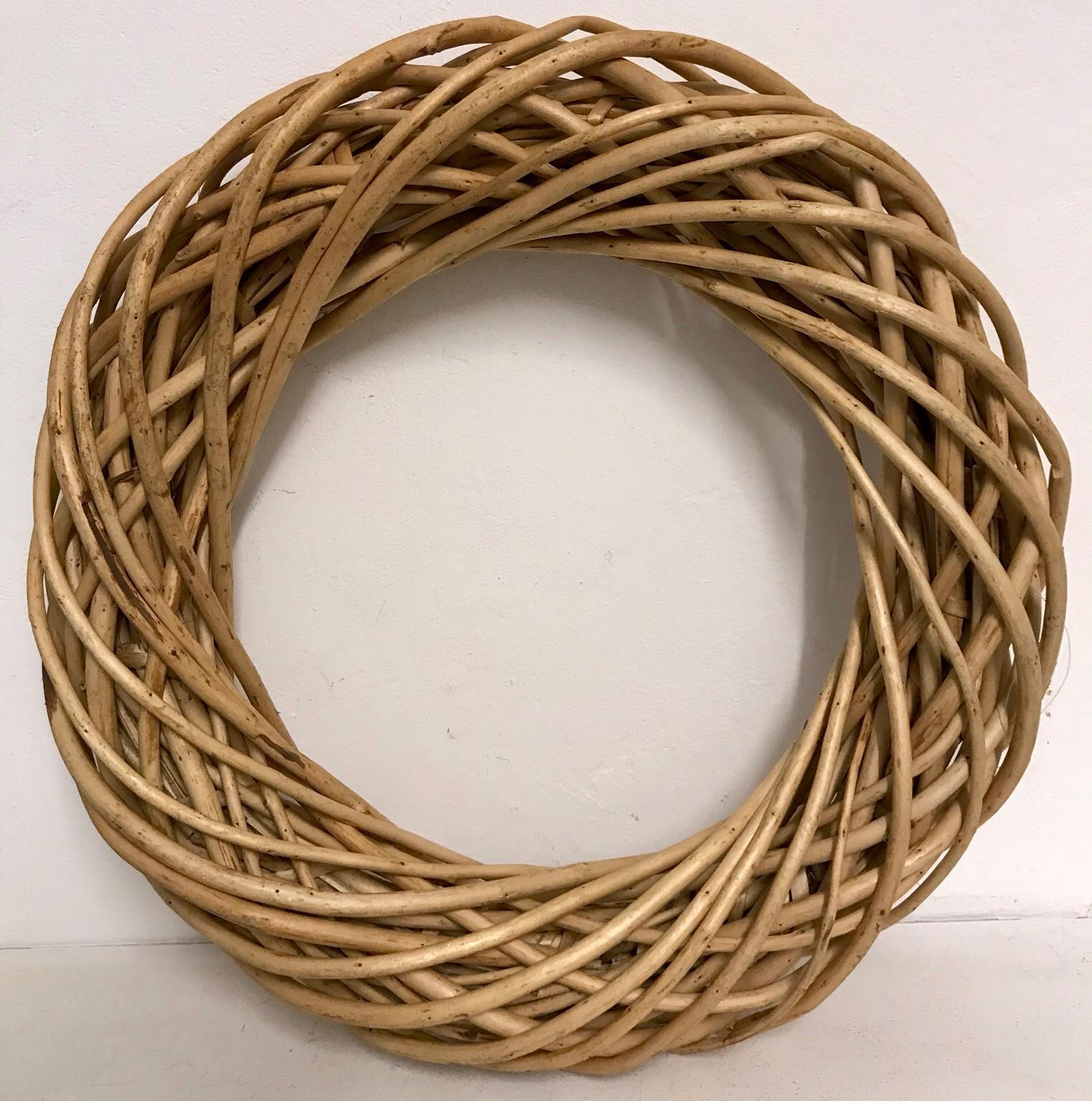 Elegantes Weidenkranz Gross 100cm Bilder