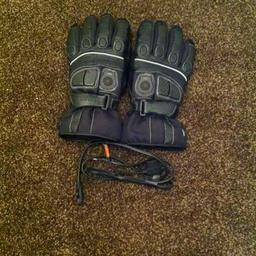 Oxford Heated Bike Gloves great condition