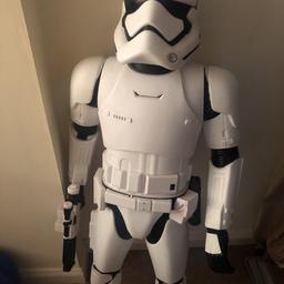 Interactive star wars figure, 4ft tall and in excellent condition.