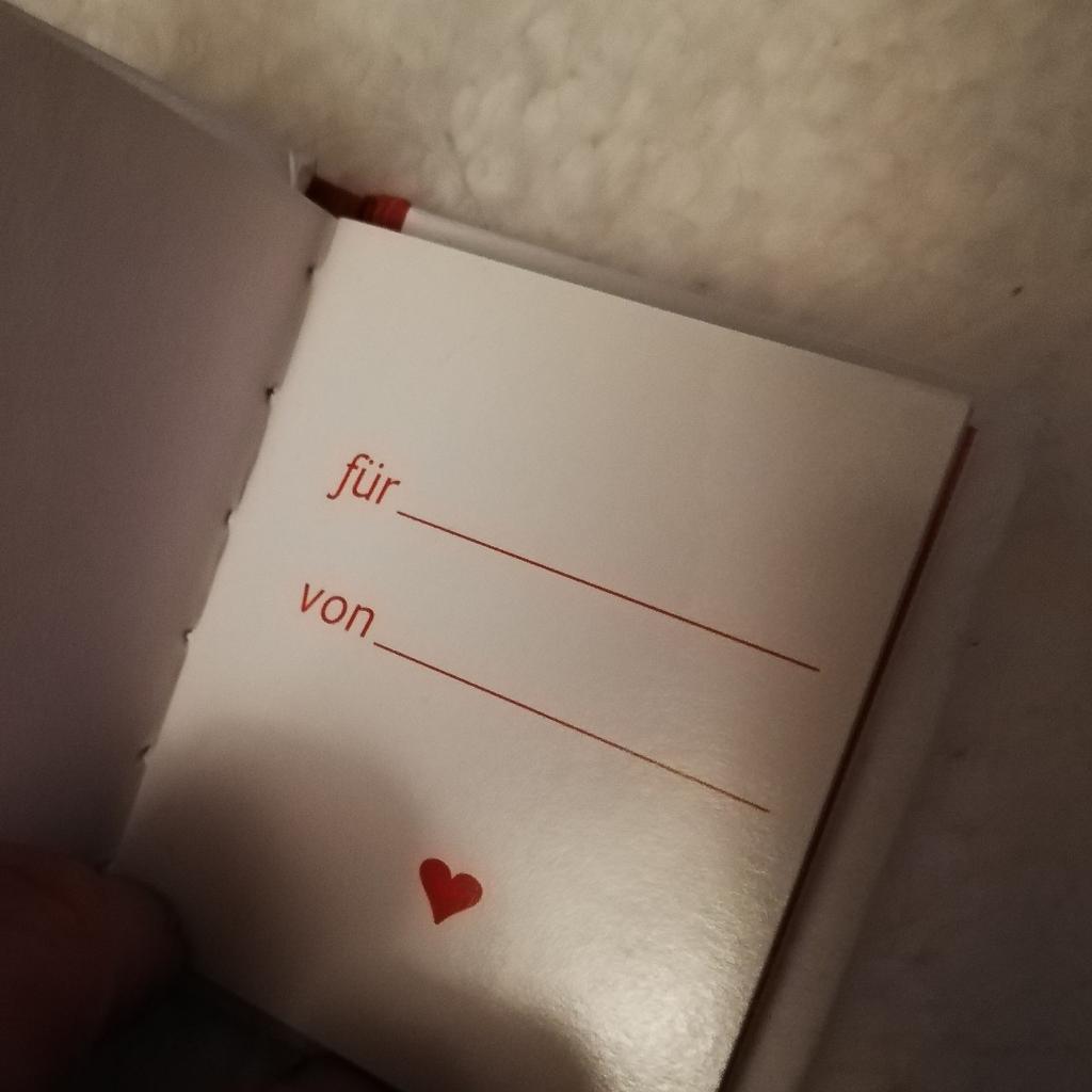 Sprüche Buch Ich liebe Dich Geschenk in 21073 Harburg für 2,00 € zum