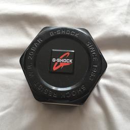 G-Shock & Casio Shock resist men’s sports (and waterproof/underwater) watch with original case/tin. All in great condition with all user guides and manuals.
-Paid £70 open to realistic offers