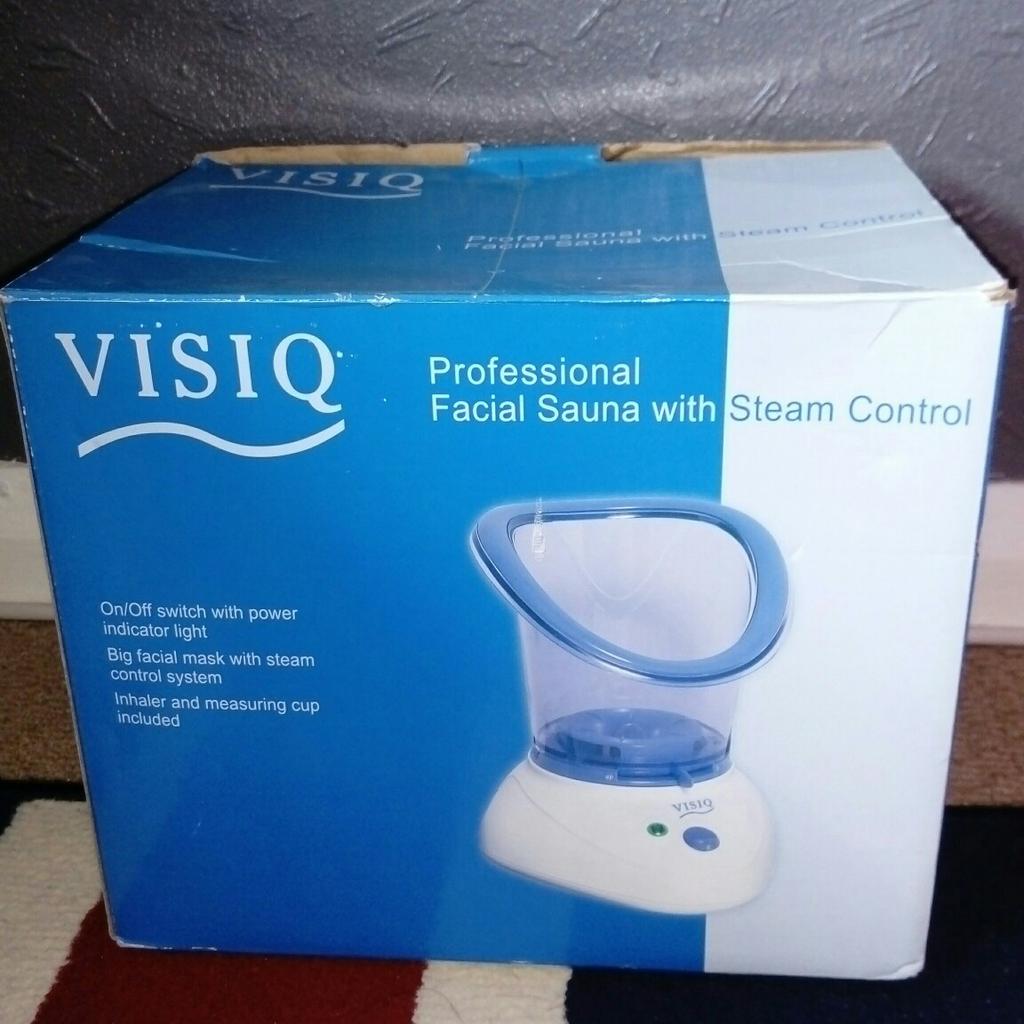 Visiq facial sauna with steam control in LS14 Leeds for £15.00 for sale
