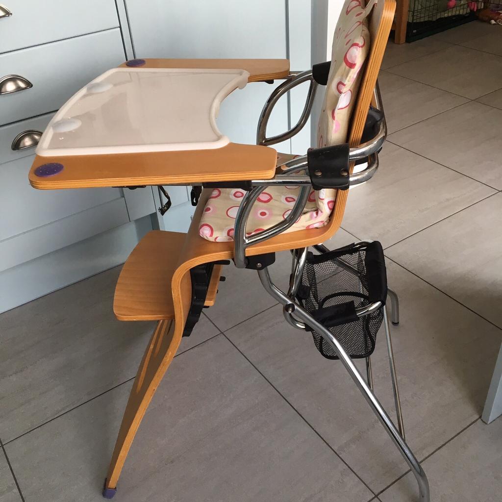 Kuster Wooden High Chair in CM16 Forest for 25.00 for sale Shpock