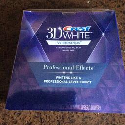 Brand New Sealed Box Crest Teeth Whitening 
Purchased From The USA
40 Strips, 20 Pouches
Sell by Date 20/20