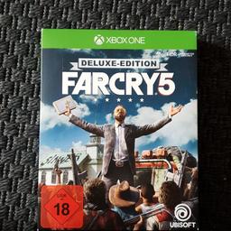 Hiermit verkaufe ich mein Far Cry 5 Deluxe Edition für die XBOX ONE bei interesse einfach ein Angebot da lassen.