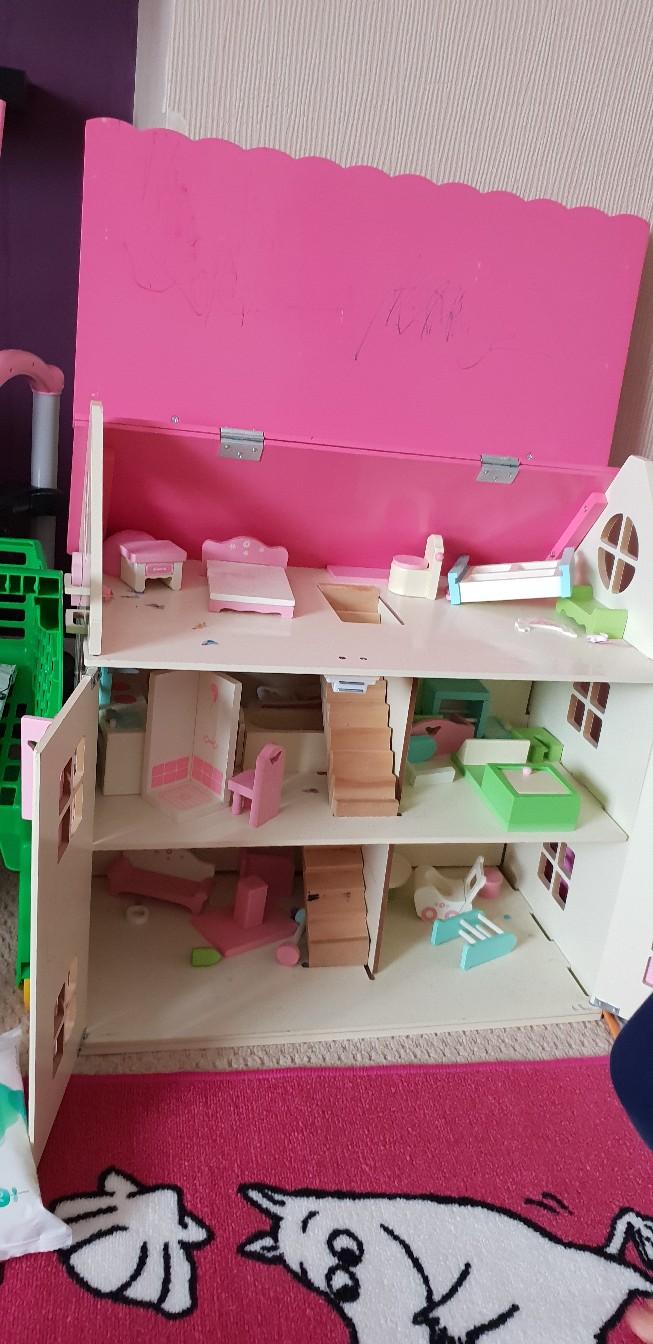 Asda doll house and furniture in London Borough of Bexley for £35.00