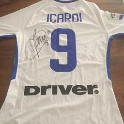 Maglia originale  Inter n.9 da gara autografata Mauro Icardi,vendo €150