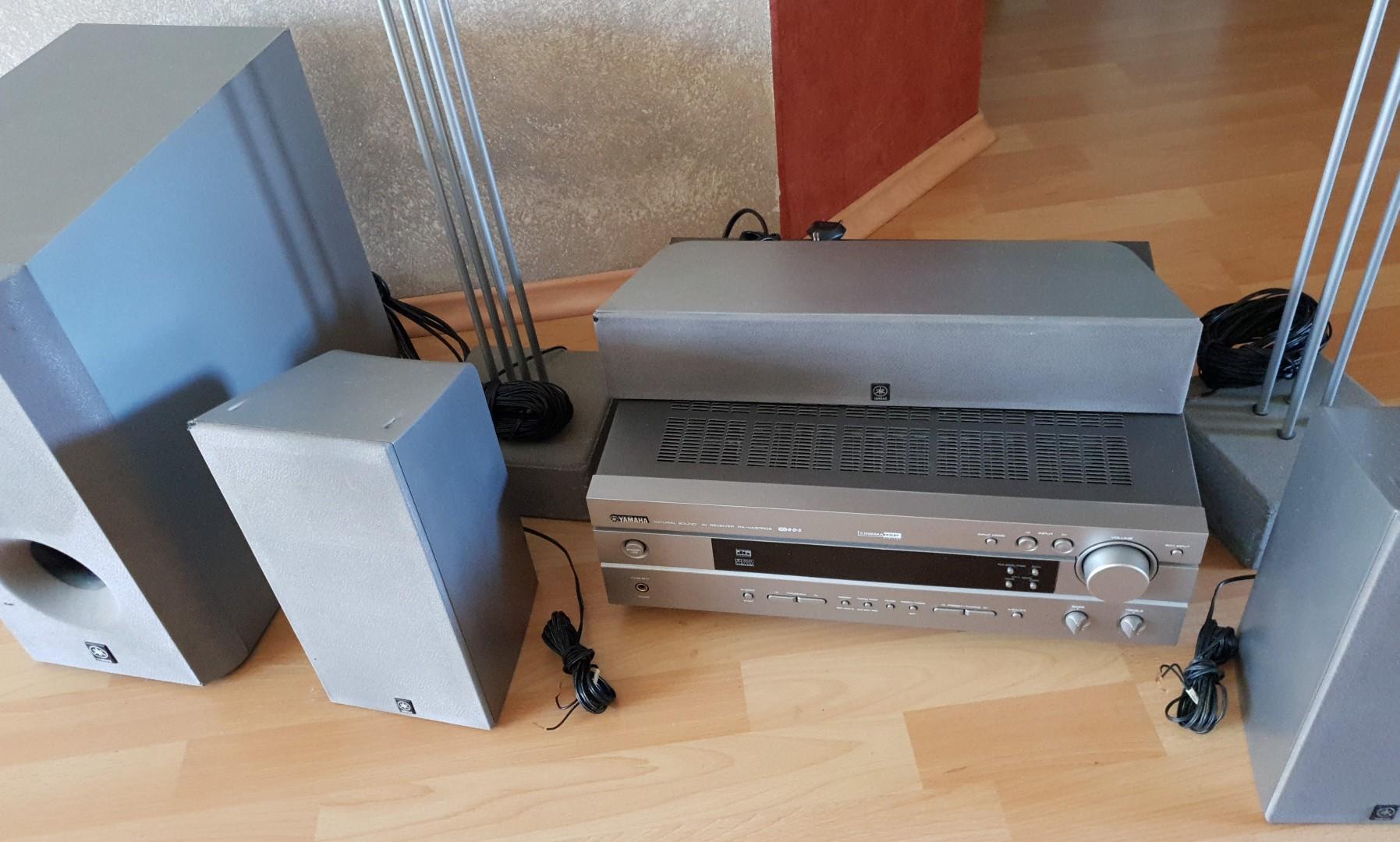 Yamaha 5 1 dolby surround anlage komplett in 68753 wagh usel for 50 00