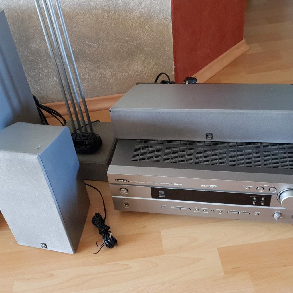 Yamaha 5 1 dolby surround anlage komplett in 68753 wagh usel for 50 00