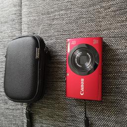 Digitalkamera von Canon in rot, mit OVP und allem Zubehör, gut erhalten, leichte Gebrauchsspuren. Postversand gegen Aufpreis.
Beschreibung: Touchdisplay, mit Tonaufzeichnung, 16 Megapixel, 3 Zoll