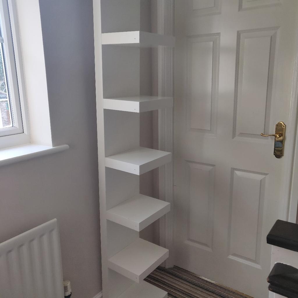 White ikea lack wall shelf unit 30 x 190cm. in CT11 für 15,00