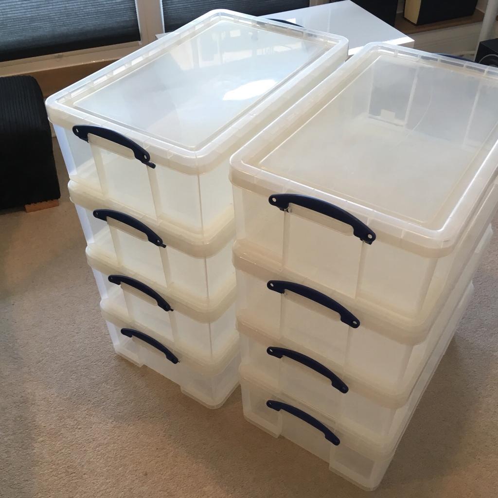 8 x 50 Litre Really Useful Storage Boxes in TW16 Spelthorne für 45,00