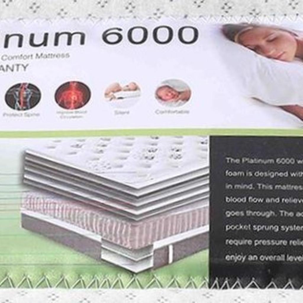 Platinum 6000 series outlet pillow top mattress dreamology