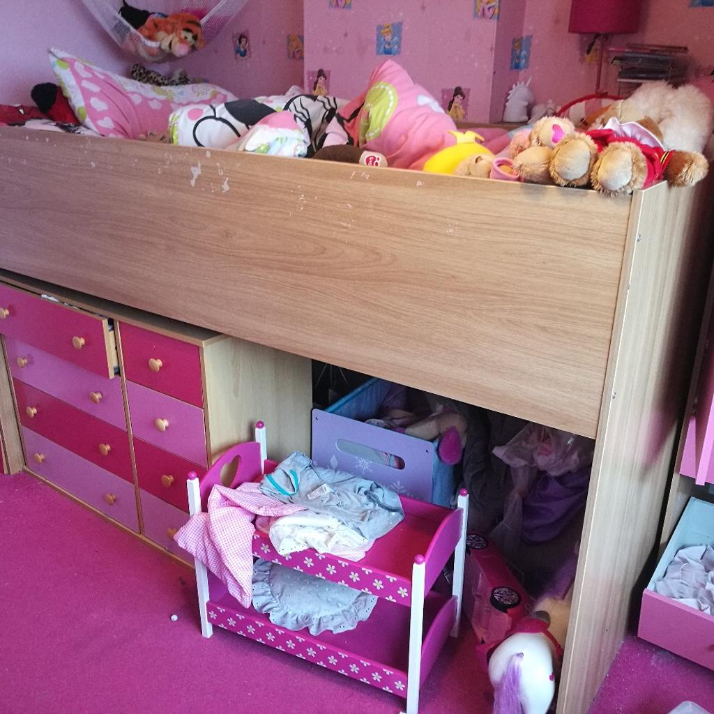 Girls pink cabin bed in B63 Dudley for £60.00 for sale Shpock