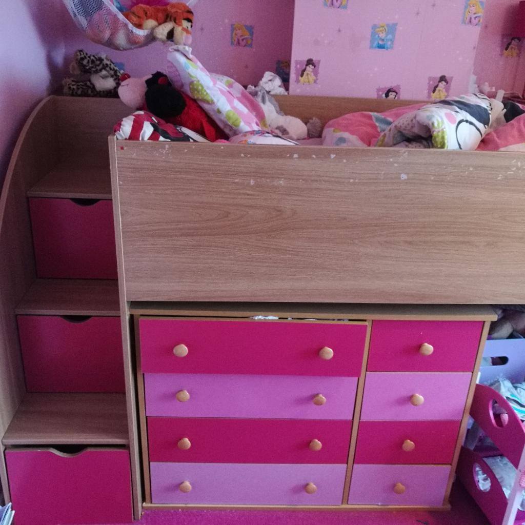 Girls pink cabin bed in B63 Dudley for £60.00 for sale Shpock