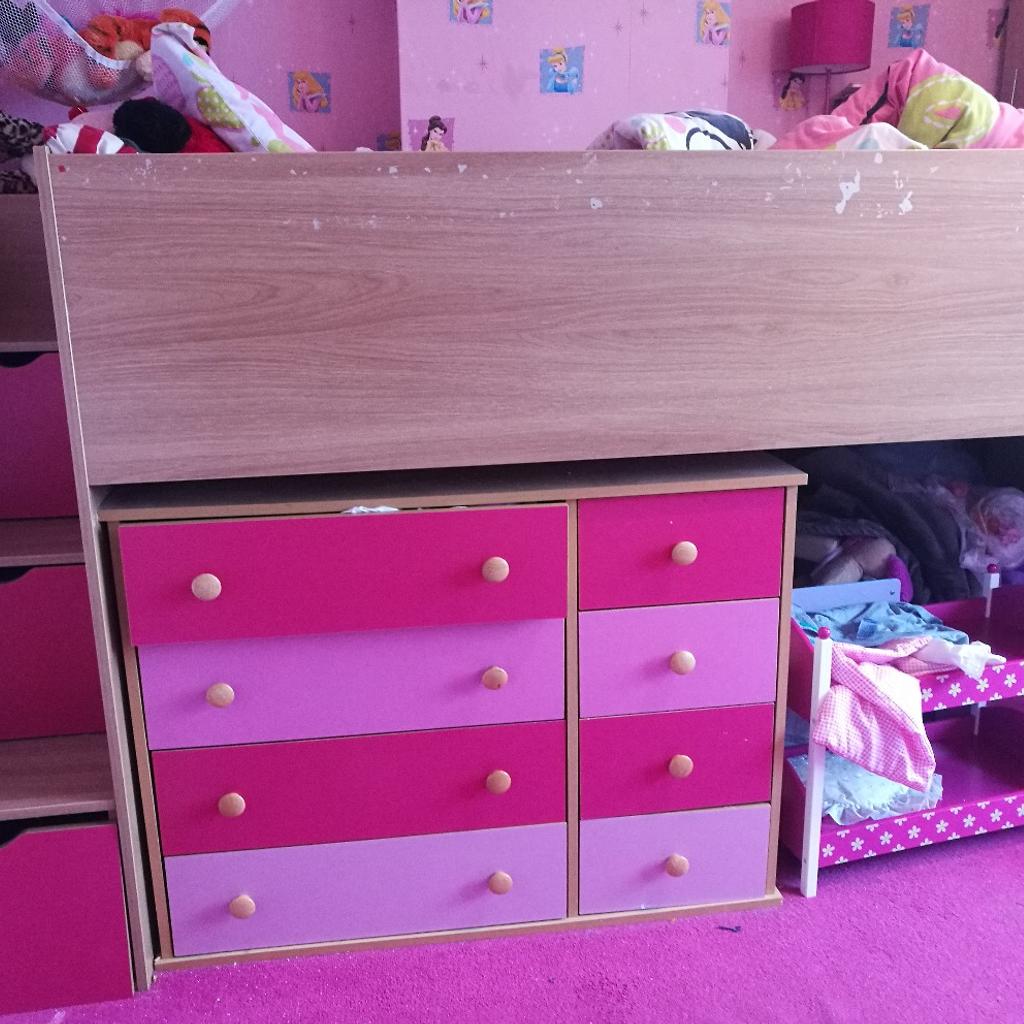Girls pink cabin bed in B63 Dudley for £60.00 for sale Shpock