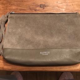 Grey Osprey Clutch Bag
Used one - like new