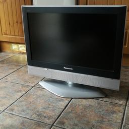 Excellent condition Panasonic Viera 26" TV with remote.
Collection only