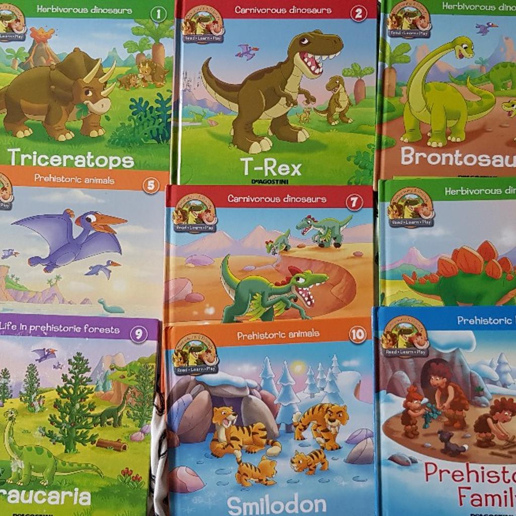 Deagostini Dinosaurs and friends books and t in s5 Sheffield für 30,00