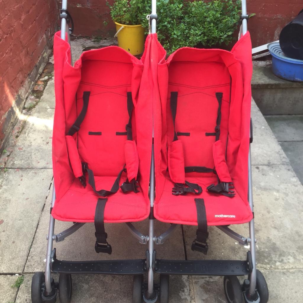 Mothercare double pushchair best sale