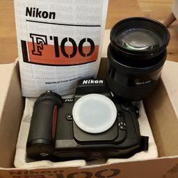 No longer used Nikon F100 Camera with lenses
