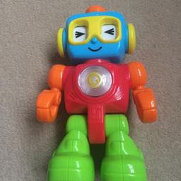 Robot toy from M&S
Excellent condition 
Lights up
From pet and smoke free home