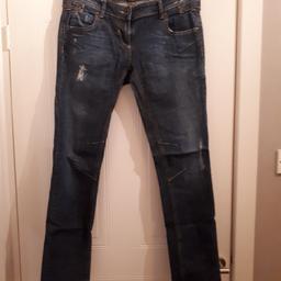 River Island jeans, size 12, skinny leg.