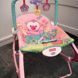 Fisher price Birth to toddler chair. Great condition