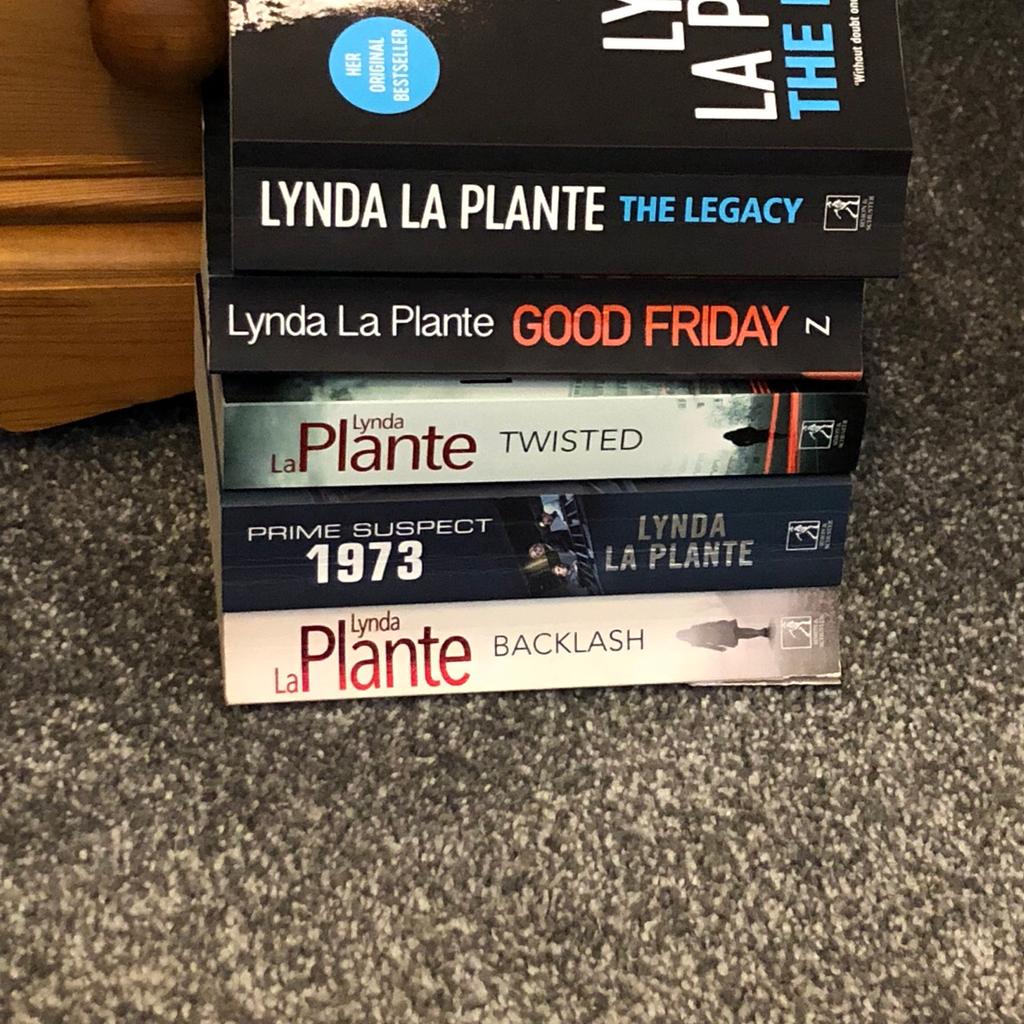 5 Lynda la plante books in OL11 Rochdale für 10,00 £ zum Verkauf