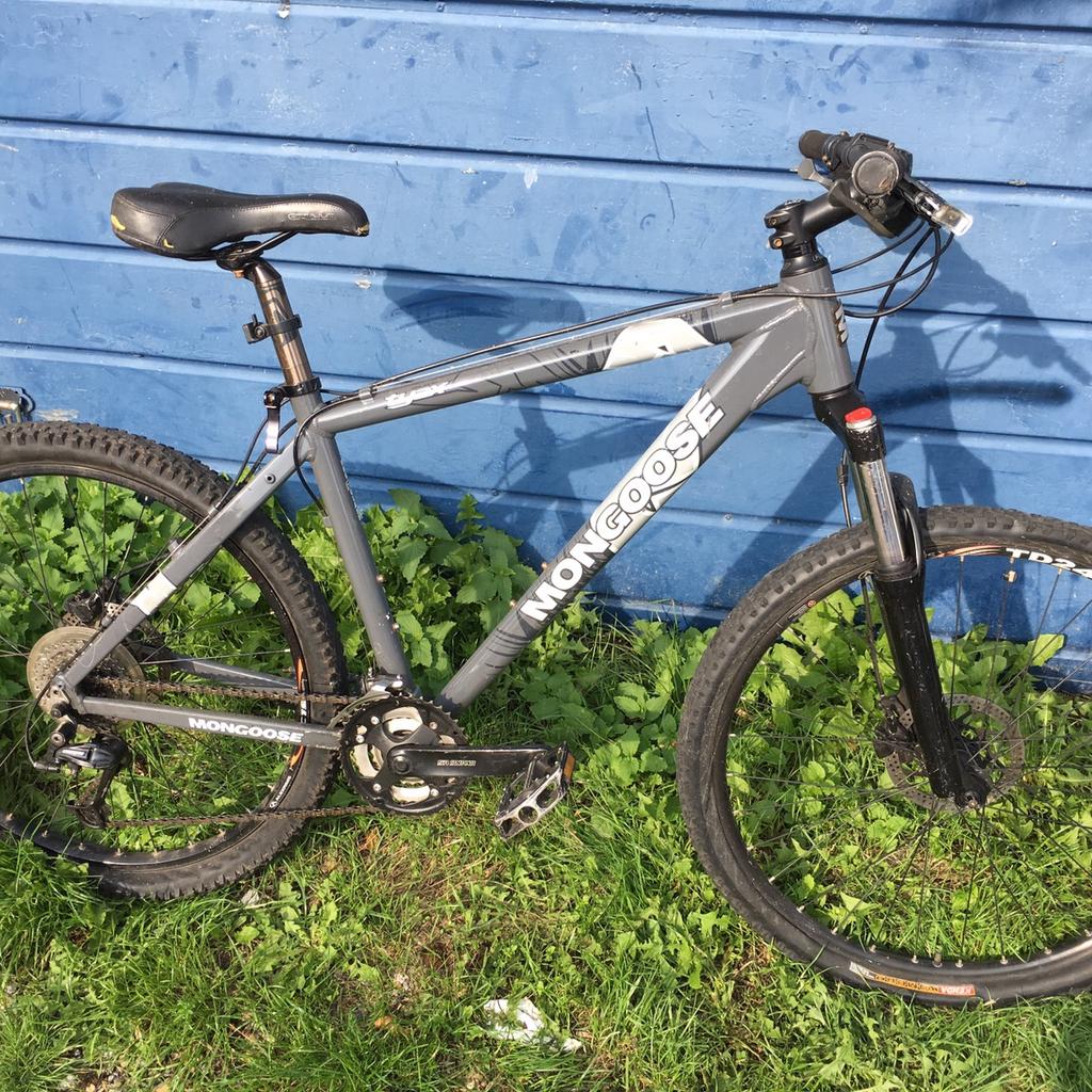 Mongoose tyax comp men's mountain online bike