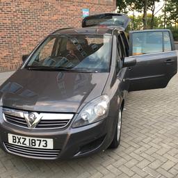 Quick sale seven seats Vauxhall Zafira 1.7 the best saving vehicle on fuel
New fly wheels was done about 1month
Clutch slave new was changed 1month 
Brakes done a month 
Tires done a month 
Mot done a month ago 
Is just ready to insure and start making money .