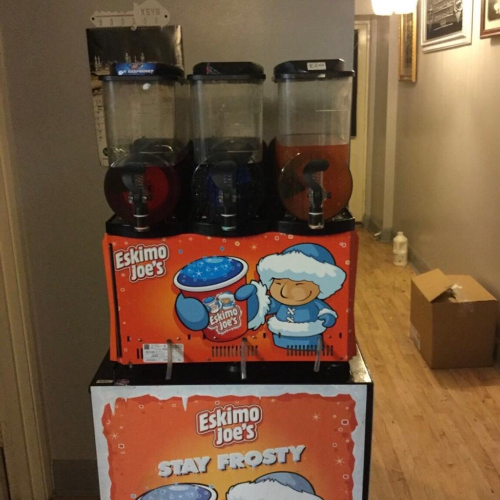 Eskimo joe triple slush machine £1500 in W11 Chelsea for £1,500.00 for