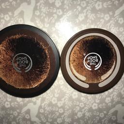 Unused coconut body scrub and body butter from Body Shop.