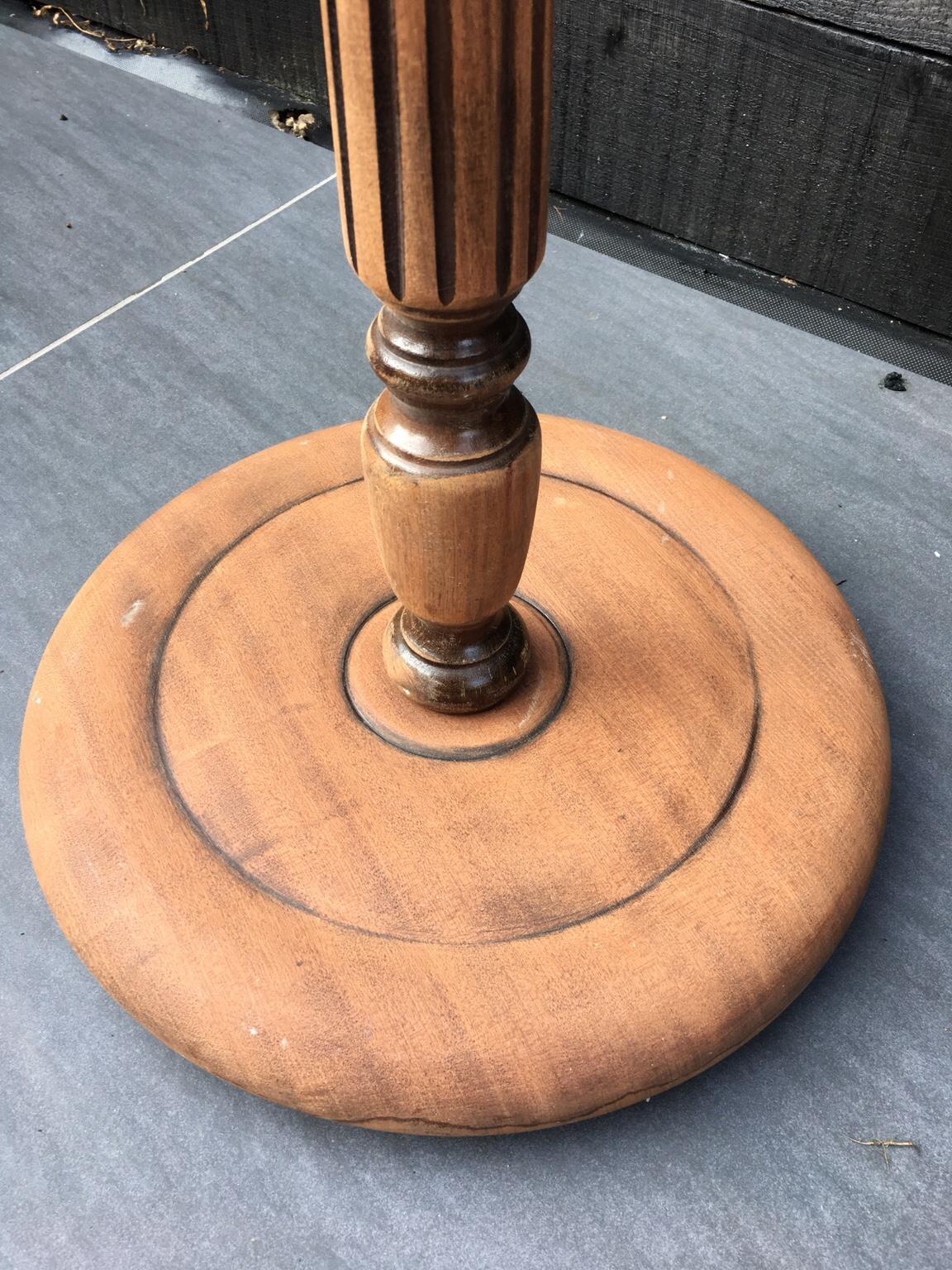 Wooden standing lamp stand. in ME8 Gillingham for £6.00 for sale Shpock