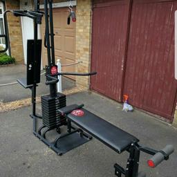 York 1001 multi gym with peg Dec, hardly used,
Pictures don't do the gym justice!
Can deliver loclllay for the cost of fuel

WILL SWAP FOR YANKEE CANDLES OR QUARTER DRIVE SOCKET SET