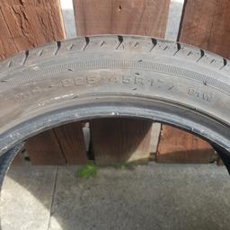 Boto tyres 225/45/17...got matching pair.with 5 mil tread on each.no cracks /splits or repairs..pick up only