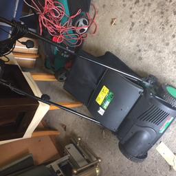 Used once - Electric Lawn Rake
