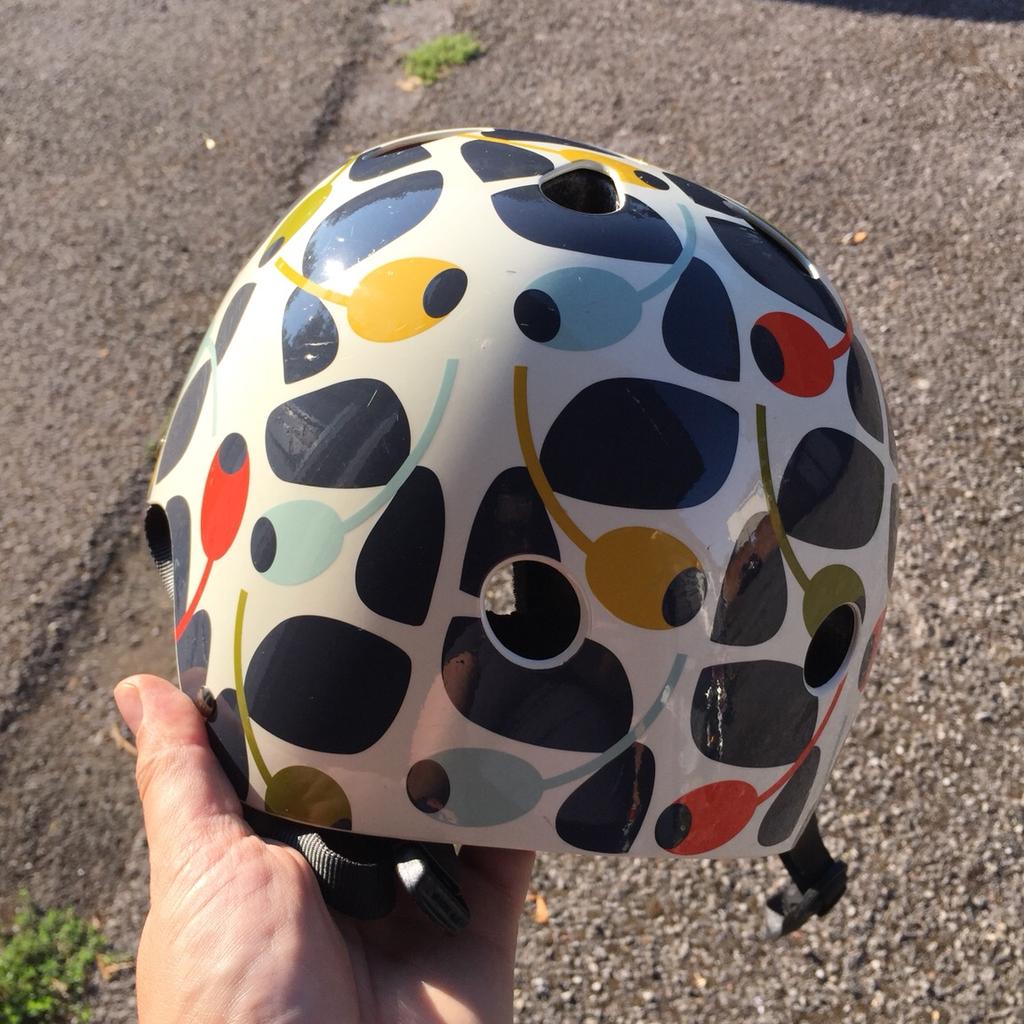 Orla kiely store cycle helmet