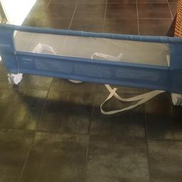 Lindam Easy Fit Bed Guard (Blue) 42inch long good condition, smoke free home