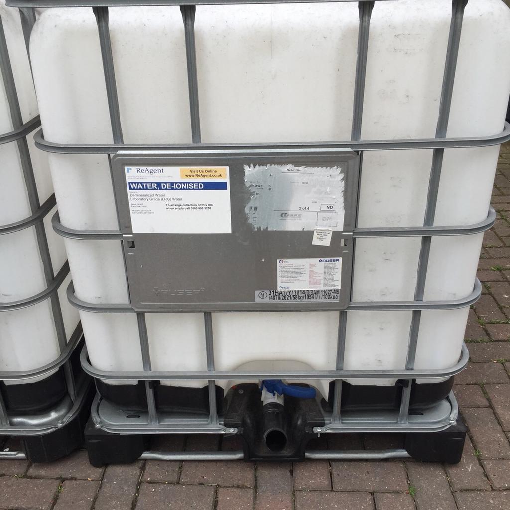 1000 Litre IBC Containers/Water Storage Tanks in B5 Birmingham für 50 ...