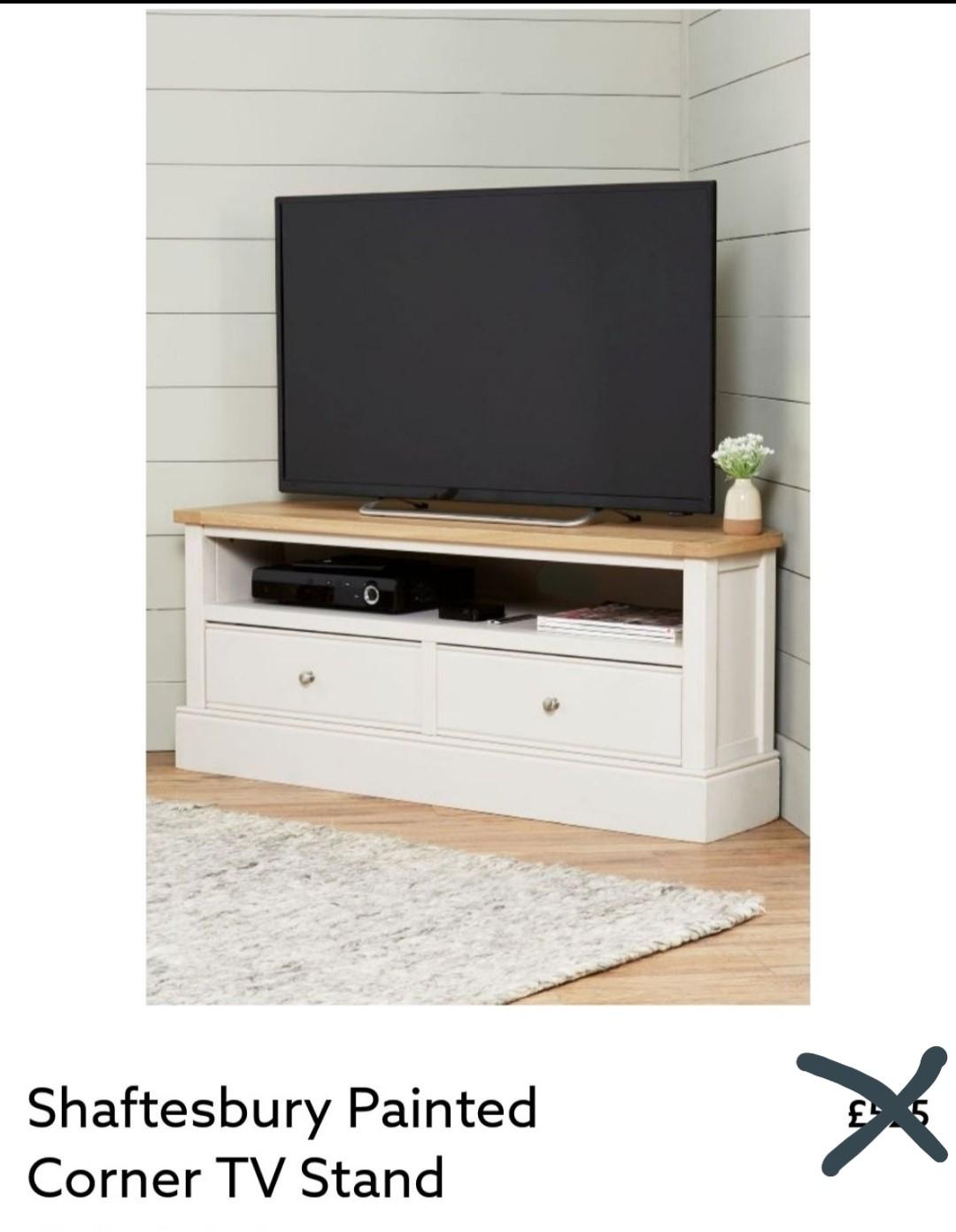NEXT Shaftesbury corner tv unit like new in for £220.00 for sale Shpock